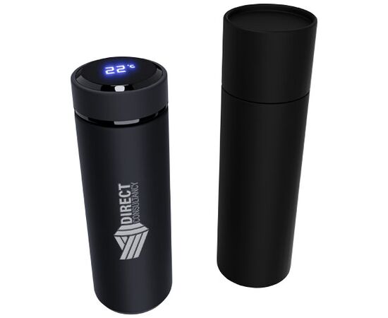 SCX.design D10 Smart Isolierflasche  Schwarz - SCX.design 2PX03990