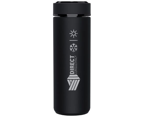 SCX.design D10 Smart Isolierflasche  Schwarz - SCX.design 2PX03990