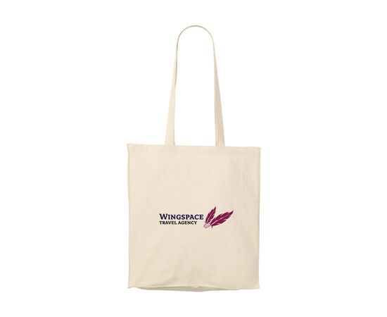 Natural Square Bag (165 g/m²) cotton bag Ecru -  368042