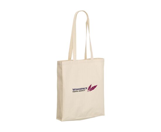 Natural Square Bag (165 g/m²) cotton bag Ecru -  368042