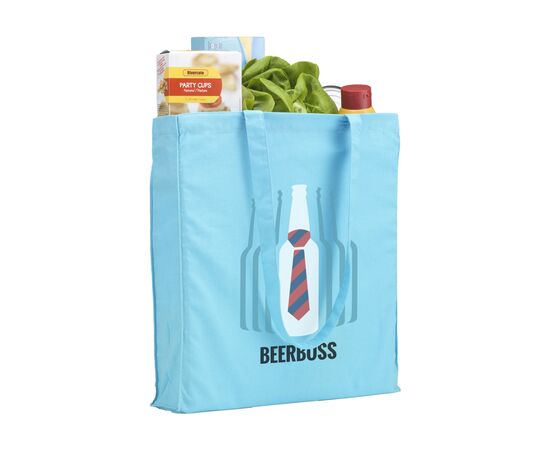 Colour Square Bag (160 g/m²) Baumwolltasche Hellblau -  368631 Colour Square Bag (160 g/m²) Baumwolltasche Hellblau -  368631