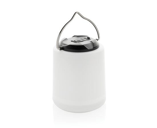 Limio tragbare wiederaufladbare Tischlampe aus RCS rec. ABS Weiß - XD Collection P513.5003