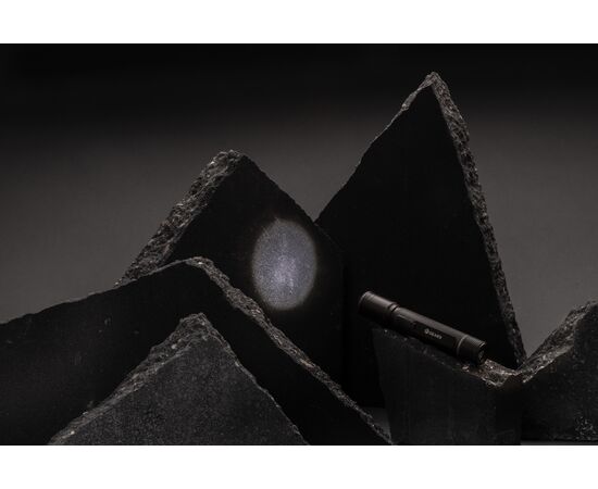 Gear X RCS recycled aluminum USB-rechargeable torch Black - GearX P513.901