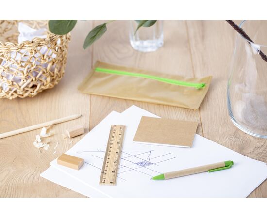 Nonwoven (80 gr/m²) pencil case Bilal Khaki -  2127.013