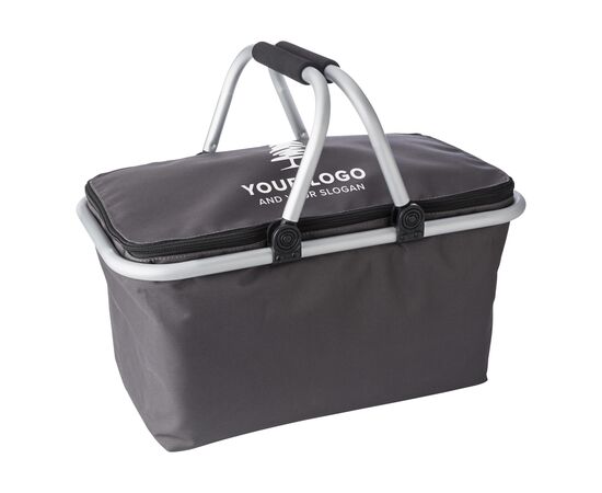 Panier isotherme pliable en polyester Cassian Rouge -  7510.008