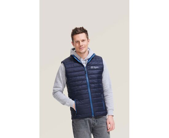 WAVE MEN Bodywarmer Noir -  S01436-BK-L