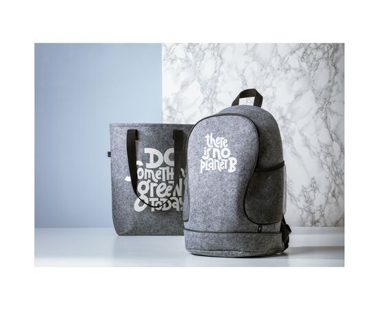 Feltro XL GRS RPET Shopper sac shopping Gris -  413590