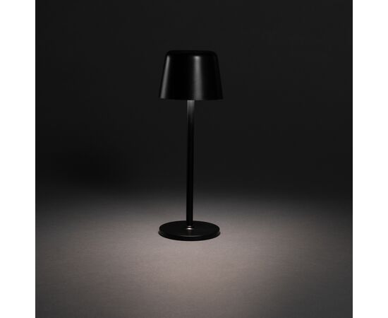 Zenic RCS recycled plastic USB re-chargable table lamp Black - XD Collection P513.9701