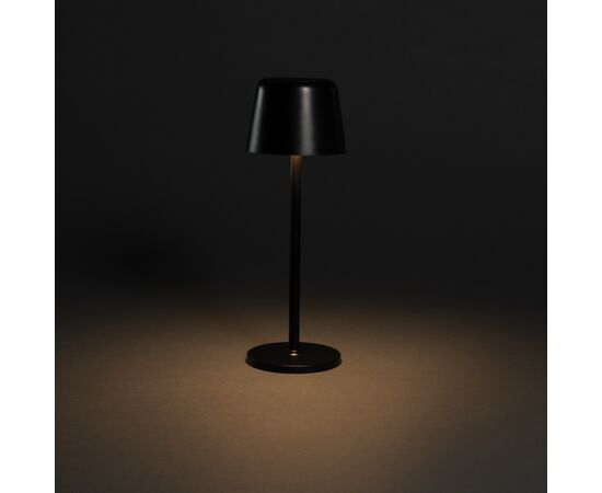Zenic RCS recycled plastic USB re-chargable table lamp Black - XD Collection P513.9701