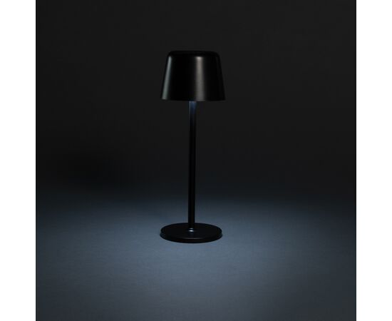 Zenic RCS recycled plastic USB re-chargable table lamp Black - XD Collection P513.9701