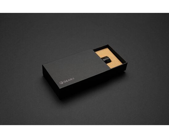 Gear X wiederaufladbare ultrahelle Key-Chain Taschenlampe Schwarz - GearX P514.5001