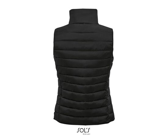 WAVE WOMEN BODYWARMER 180g Noir -  S01437-BK-L