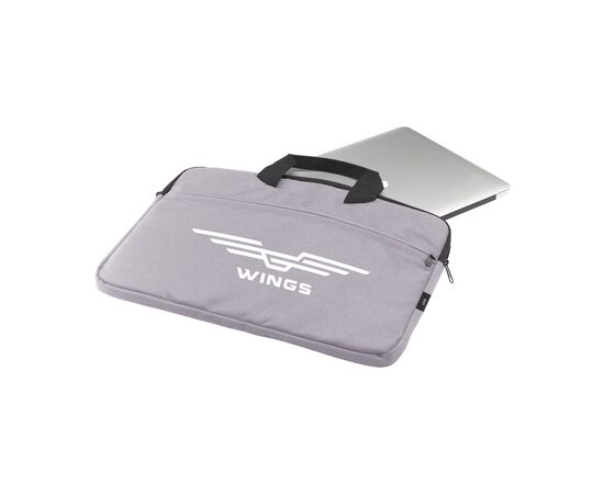 Oliver 15,6 inch RPET Laptop Sleeve house ordinateur Gris -  436790