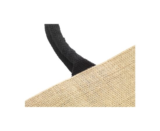 Gerona Jute Shopper sac shopping Noir -  473198