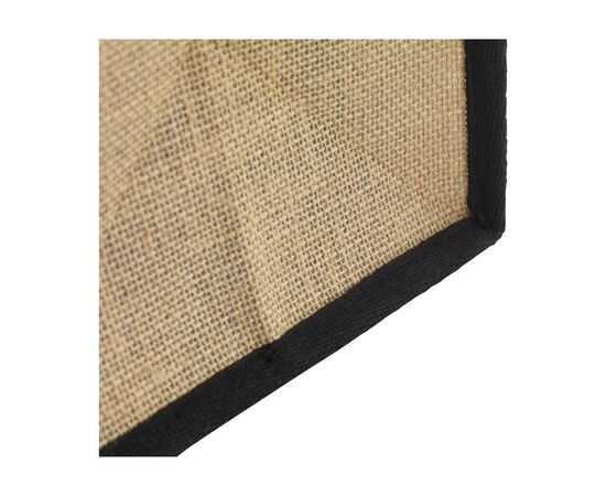 Gerona Jute Shopper sac shopping Noir -  473198