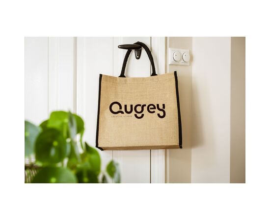 Gerona Jute Shopper sac shopping Noir -  473198