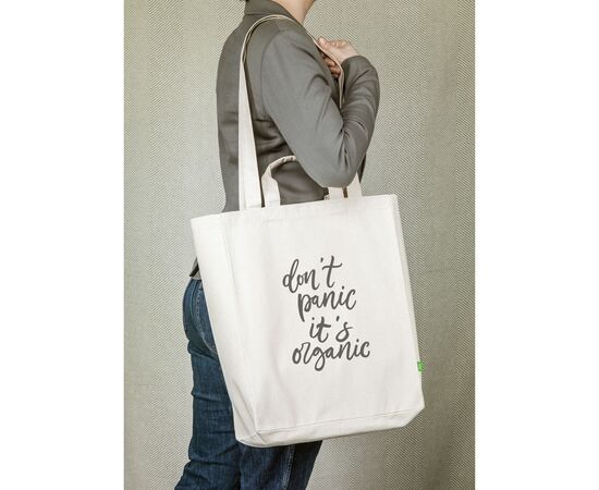 Organic Cotton Canvas Tote Bag (280g/m²) Tasche Ecru -  493142
