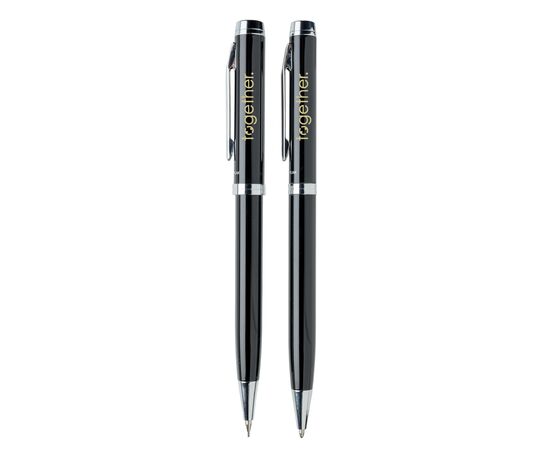 Luzern Schreibset Schwarz - Swiss Peak P610.490