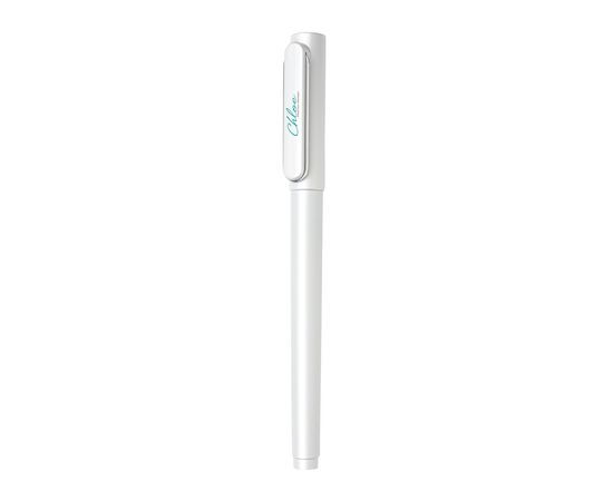 Stylo X6 à capuchon avec encre ultra glissante Blanc - XD Collection P610.683
