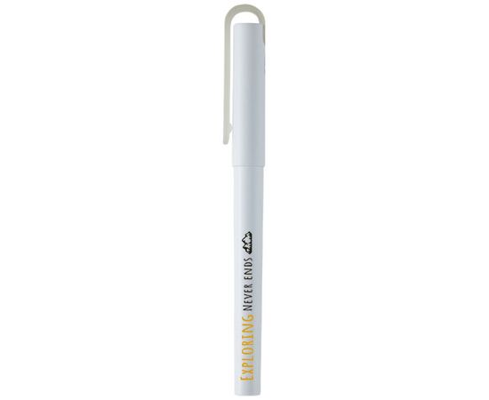 Stylo roller Mauna avec gel en PET recyclé (encre noire) Blanc - Unbranded 10780901