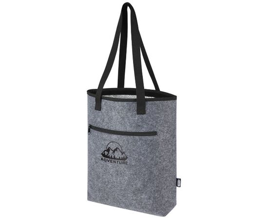 Felta GRS gerecyclede vilten koelhoudende draagtas 12 l Midden grijs - Unbranded 21074382