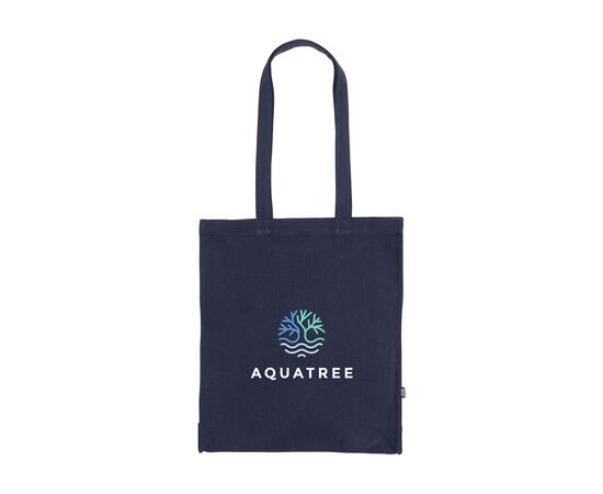 Solid Bag Colour GRS Recycled Canvas (340 g/m²) Navy -  417432