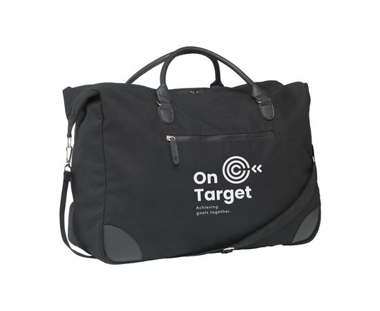 Denver Duffle Recycled Canvas travelling bag Black -  773298