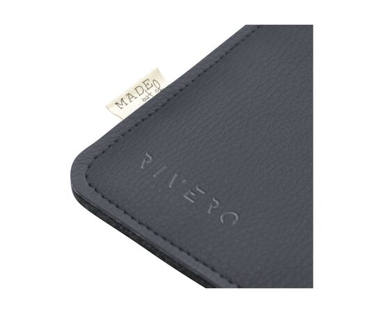 Recycled Felt&Apple ImitationLeather Sleeve 15/16p Noir - Made Out Of W30198