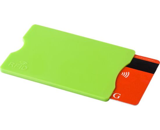 Kreditkartenhalter aus Kunststoff Sora Kobaltblau -  7252.023