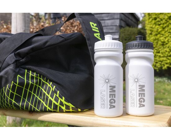 Gourde de 500 ml en plastique recyclé Demi Blanc -  7584.002