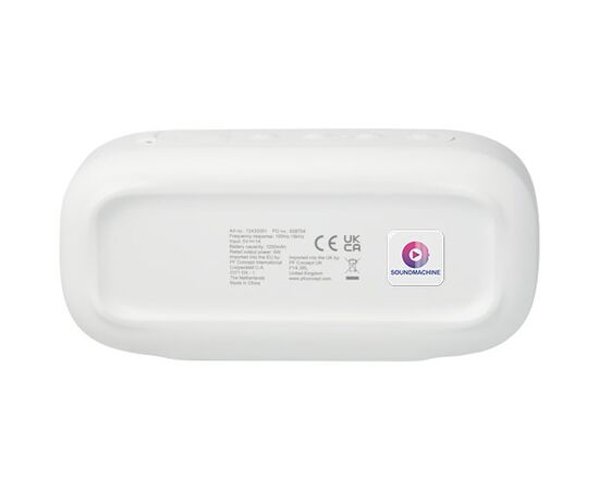Stark 2.0 5W recycled plastic IPX5 Bluetooth® speaker White - Unbranded 12432001