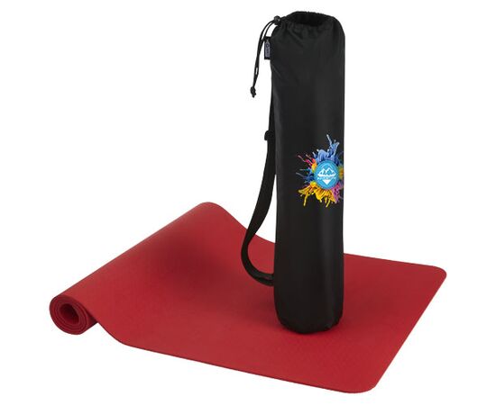 Virabha yogamat van gerecycled TPE Rood - Unbranded 12703721