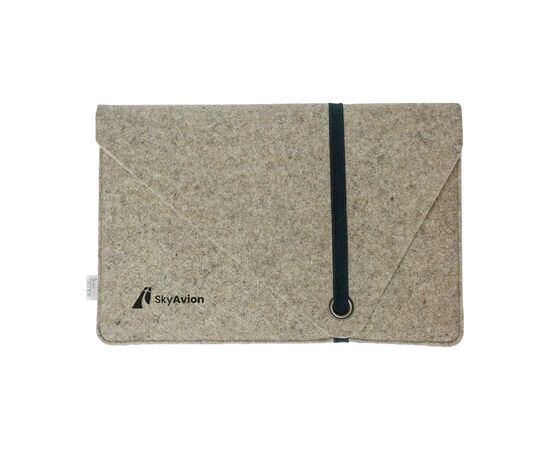 Recycled Felt Laptop Sleeve 14" Taupe - Made Out Of W49242