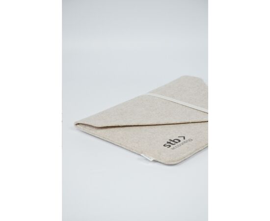 Recycled Felt Laptop Sleeve 15/16" Beige - Made Out Of W49341