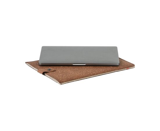 Recycled Leather Laptop Sleeve 14" Braun - Made Out Of W49440