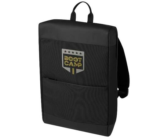 Rise 15.6&quot; GRS recycled laptop backpack  Black - Tekiō® 12069790