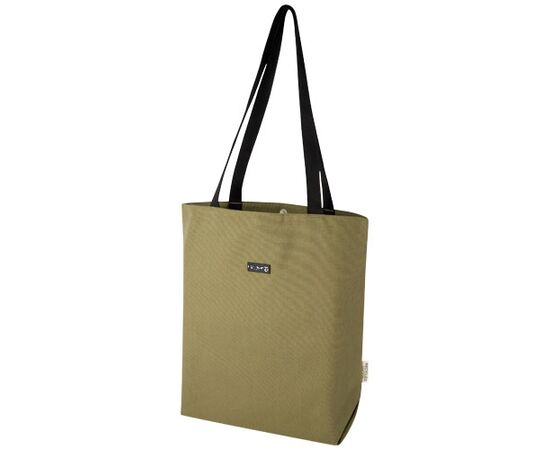 Joey vielseitige Tragetasche aus GRS recyceltem Canvas 14 L Olive - Unbranded 13004260