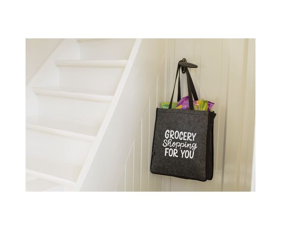 Vibe Shopper GRS RPET Felt Dark grey -  399792