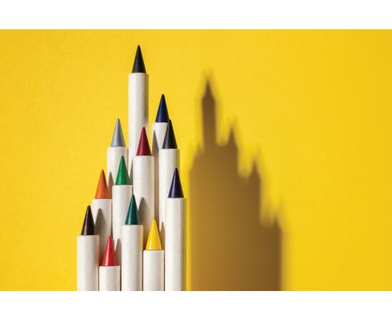 Micki GRS infinity 12-delige kleurpotloodset Wit - XD Collection P611.3703