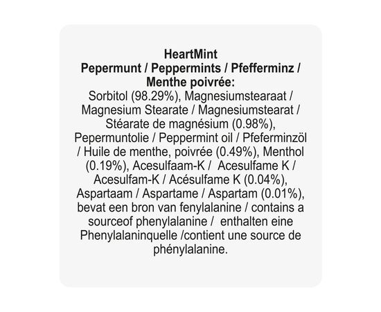 HeartMint Pfefferminz Rot -  301360