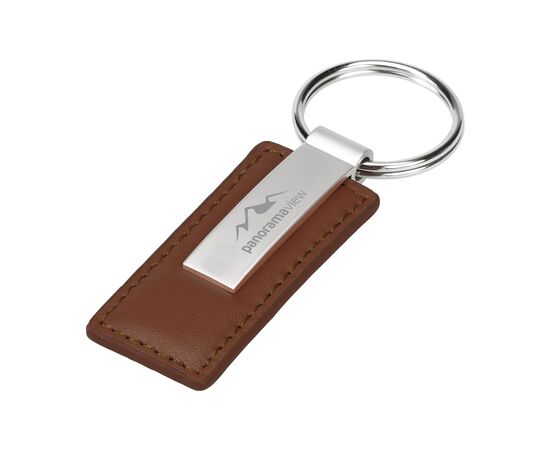 LeatherKey Schlüsselanhänger Braun -  340740