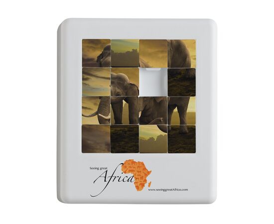 Shuffle Schiebepuzzle Weiß -  393010