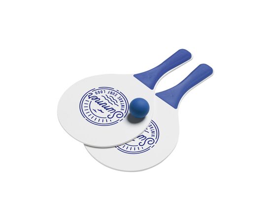 BeachTennis Small Size strandspel Blauw -  482130