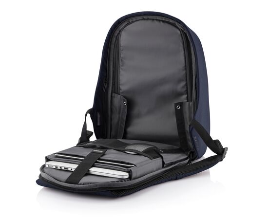 Bobby Hero Regular, Anti-theft backpack Navy, Black - XD Design P705.295