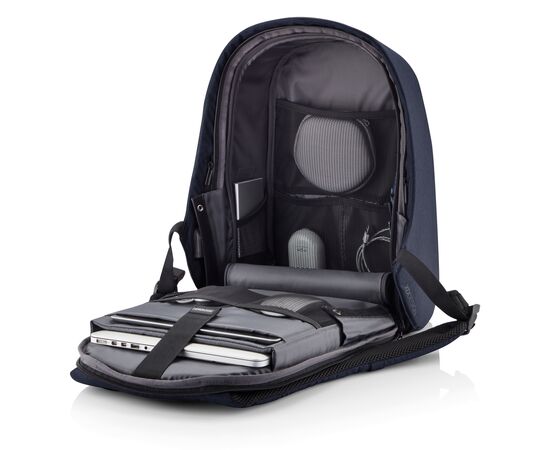 Bobby Hero Regular, Anti-theft backpack Navy, Black - XD Design P705.295
