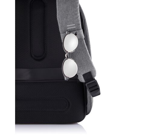Bobby Hero Small, Anti-theft backpack Grey, Black - XD Design P705.702