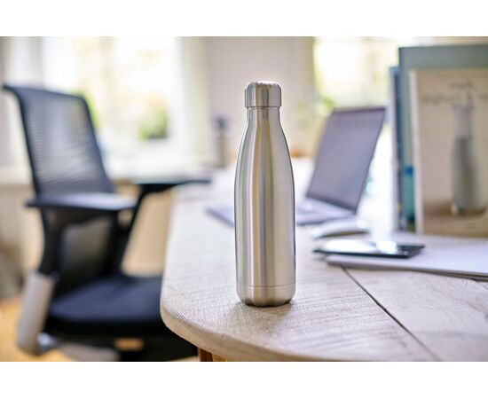 Stainless steel double walled flask Lombok Green -  8223.004