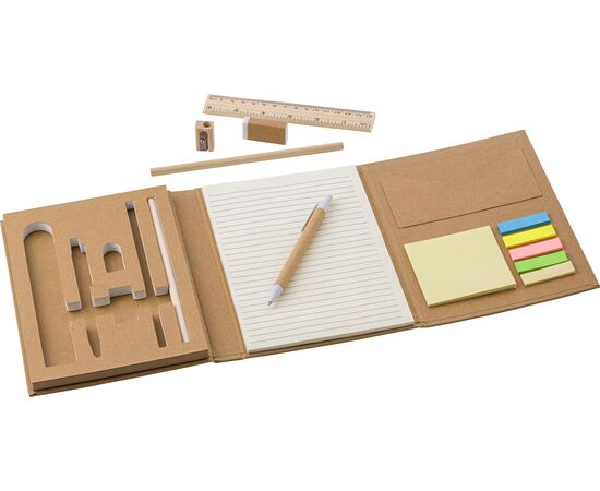 Cardboard writing folder Montana Brown -  8273.011