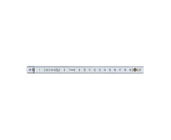 Mètre pliable en fibre de verre Blanc - XD Collection P6501H-E