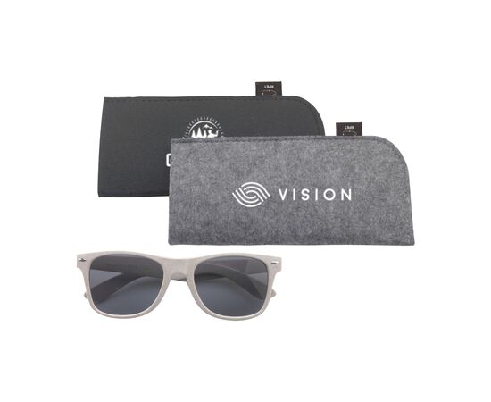 Feltro GRS RPET Pouch étui à lunettes Gris -  130290